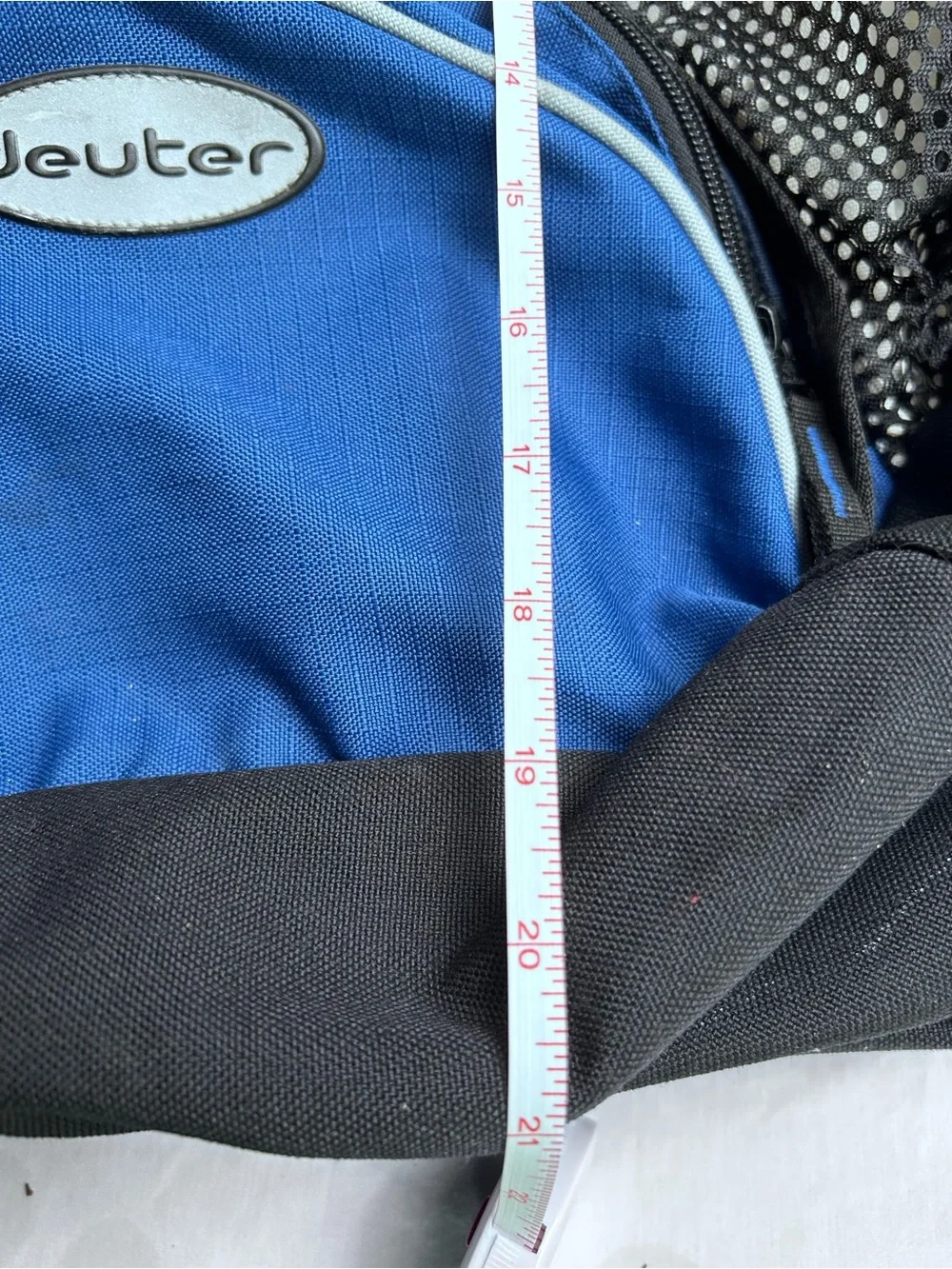Deuter Blue and Black Kangakids Daypack children’s carrier and backpack